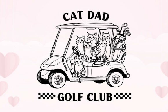 Cat Dad Golf Club: A Modern Serif with Vintage Soul