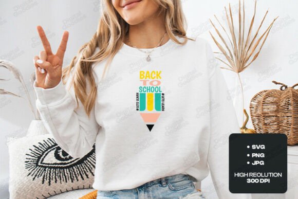 Creative Uses for Back To School Pencil Typography