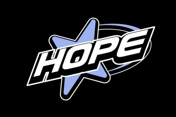 Embrace Digital Nostalgia with the Hope Y2k Graphic Tee Design