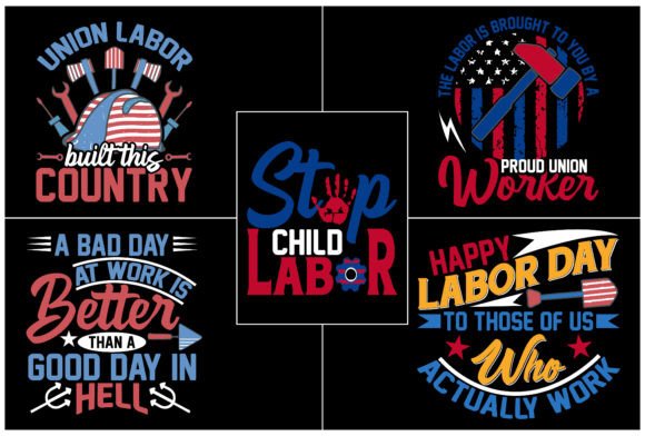 Labor Day Premium Graphic Bundle 5: A Designer's Essential Asset