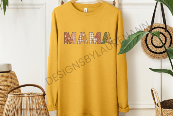 Mama Patchwork Reds Graphic: Your New Creative Staple